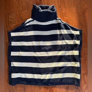 Banana Republic reversible cape sweater